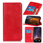 Flip Cover Sony Xperia 5 II Cuir Fendu Texturé Flip Cover Sony Xperia 5 II Cuir Fendu Texturé