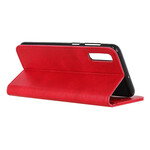 Flip Cover Sony Xperia 5 II Cuir Fendu Texturé Flip Cover Sony Xperia 5 II Cuir Fendu Texturé