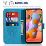Housse Samsung Galaxy M11 Effet Cuir Attrape Rêves Hibou Housse Samsung Galaxy M11 Effet Cuir Attrape Rêves Hibou