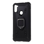 Coque Samsung Galaxy M11 Ring et Fibre Carbone Coque Samsung Galaxy M11 Ring et Fibre Carbone