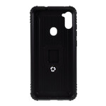 Coque Samsung Galaxy M11 Ring et Fibre Carbone Coque Samsung Galaxy M11 Ring et Fibre Carbone