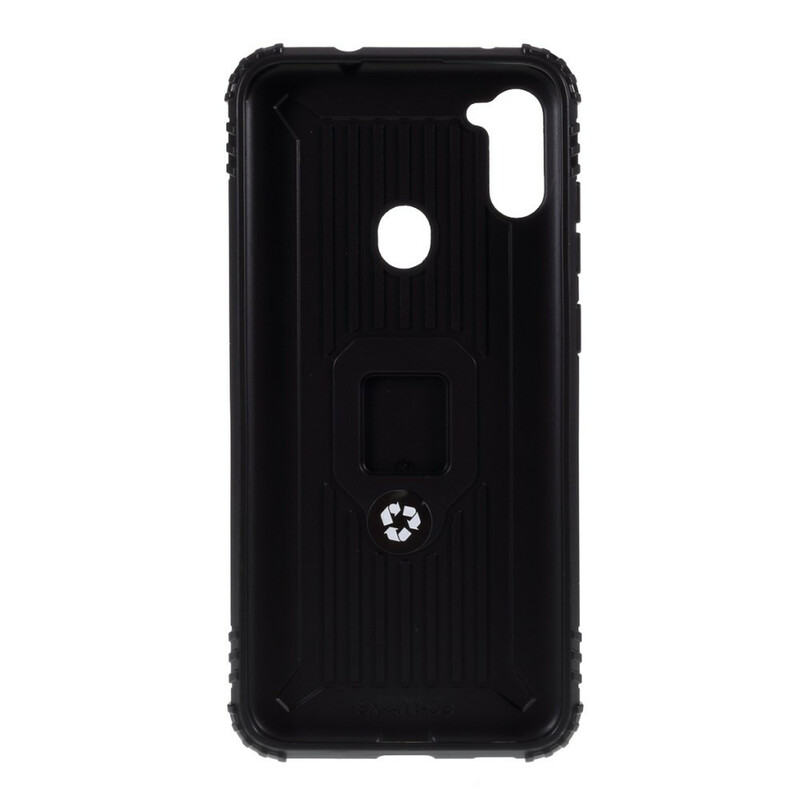 Coque Samsung Galaxy M11 Ring et Fibre Carbone Coque Samsung Galaxy M11 Ring et Fibre Carbone