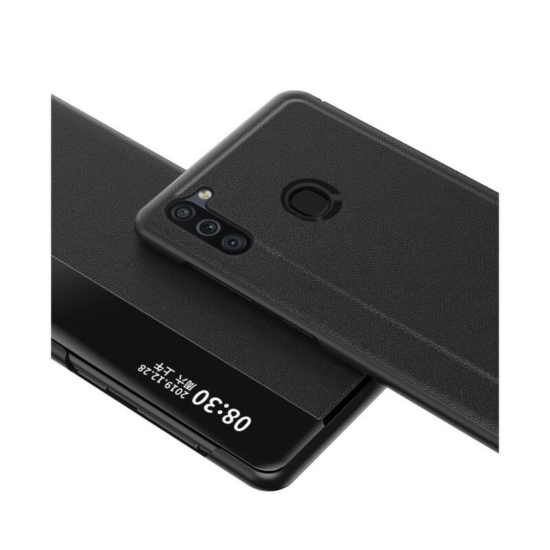 View Cover Samsung Galaxy M11 Simili Cuir Texturé View Cover Samsung Galaxy M11 Simili Cuir Texturé