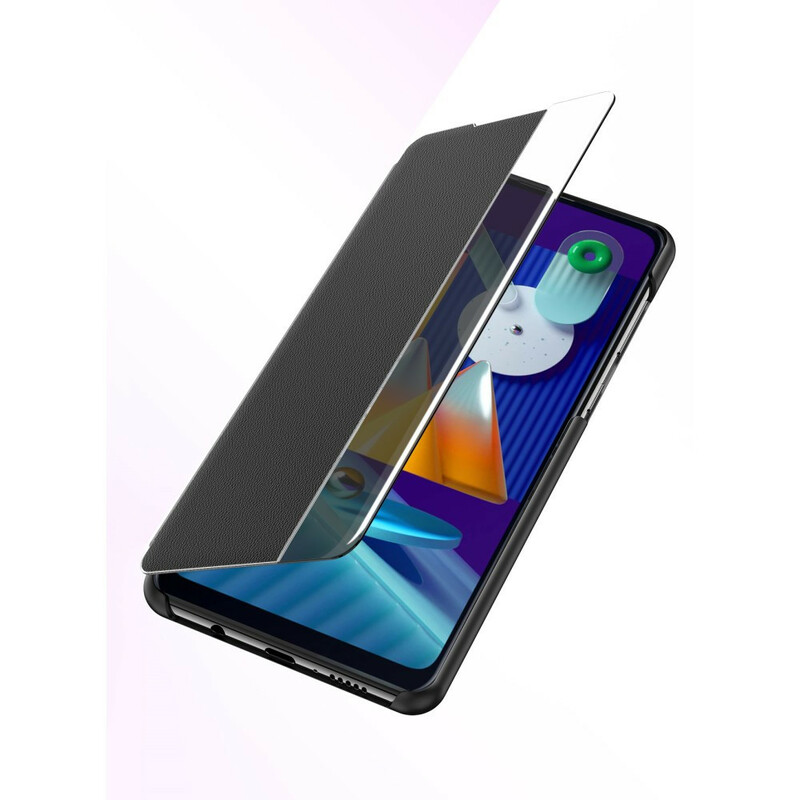 View Cover Samsung Galaxy M11 Simili Cuir Texturé View Cover Samsung Galaxy M11 Simili Cuir Texturé