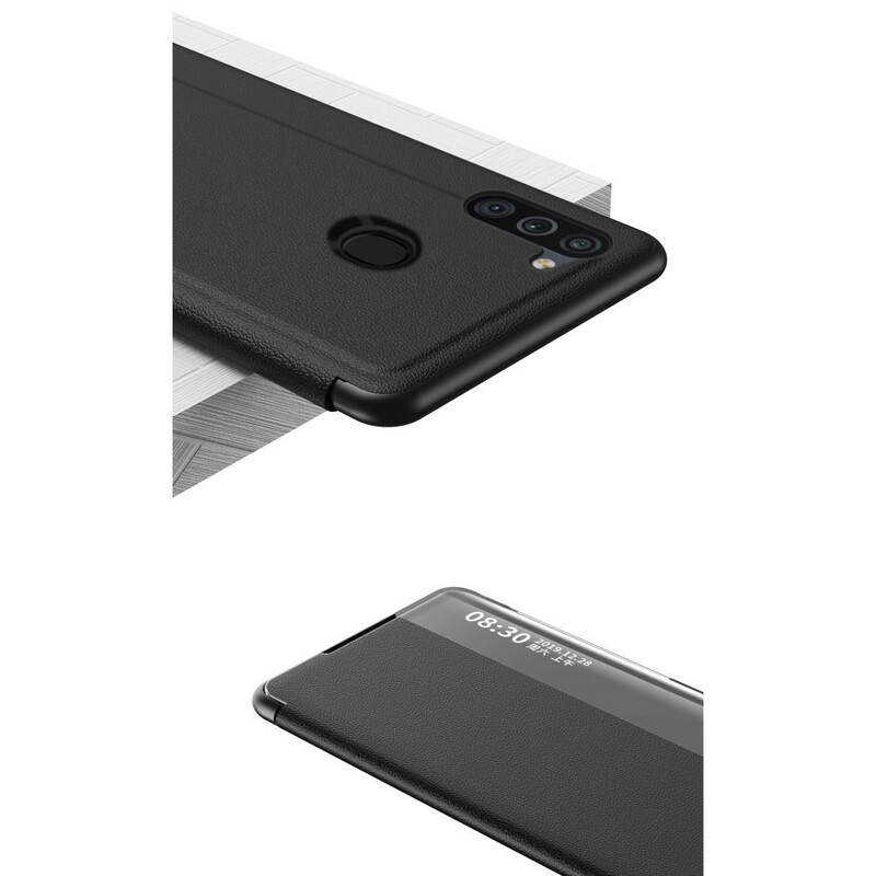 View Cover Samsung Galaxy M11 Simili Cuir Texturé View Cover Samsung Galaxy M11 Simili Cuir Texturé