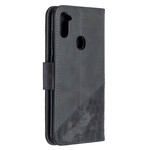 Housse Samsung Galaxy M11 Effet Peau de Crocodile Classique Housse Samsung Galaxy M11 Effet Peau de Crocodile Classique