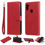 Housse Samsung Galaxy M11 Coque Détachable et Lanière Housse Samsung Galaxy M11 Coque Détachable et Lanière