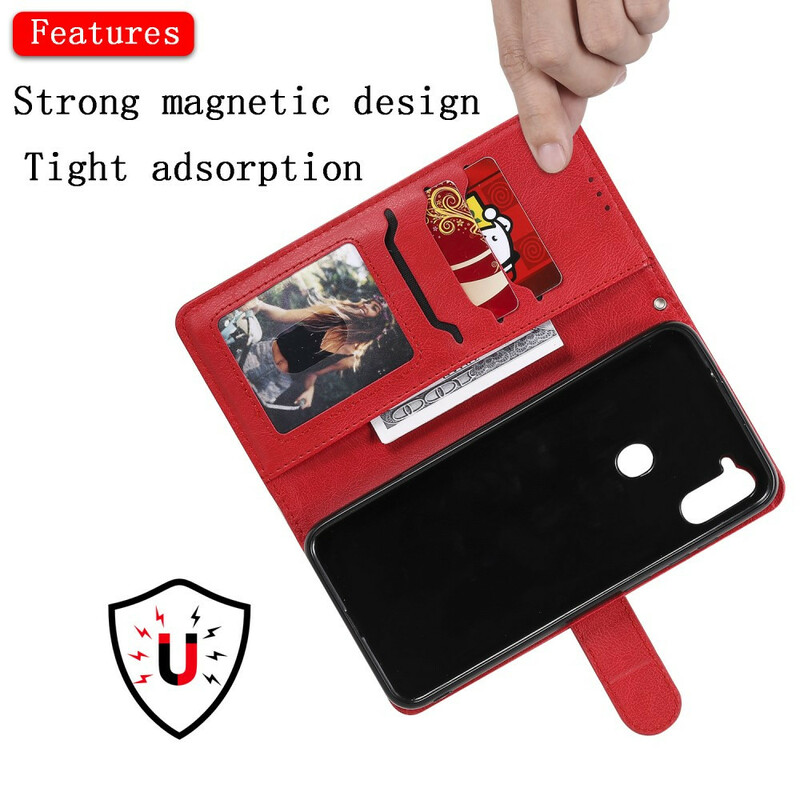 Housse Samsung Galaxy M11 Coque Détachable et Lanière Housse Samsung Galaxy M11 Coque Détachable et Lanière