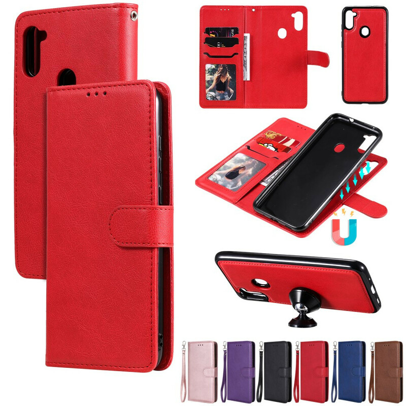 Housse Samsung Galaxy M11 Coque Détachable et Lanière Housse Samsung Galaxy M11 Coque Détachable et Lanière