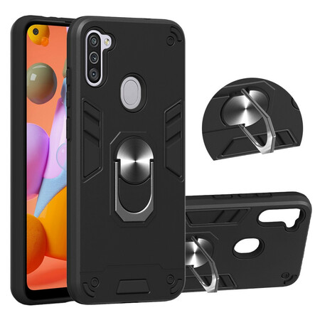 Coque Samsung Galaxy M11 Détachable avec Anneau Support