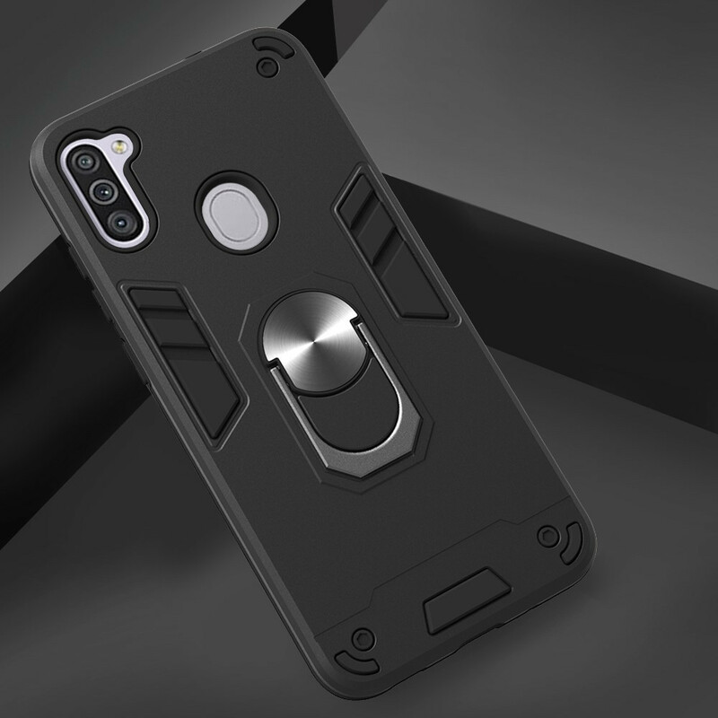 Coque Samsung Galaxy M11 Détachable avec Anneau Support Coque Samsung Galaxy M11 Détachable avec Anneau Support