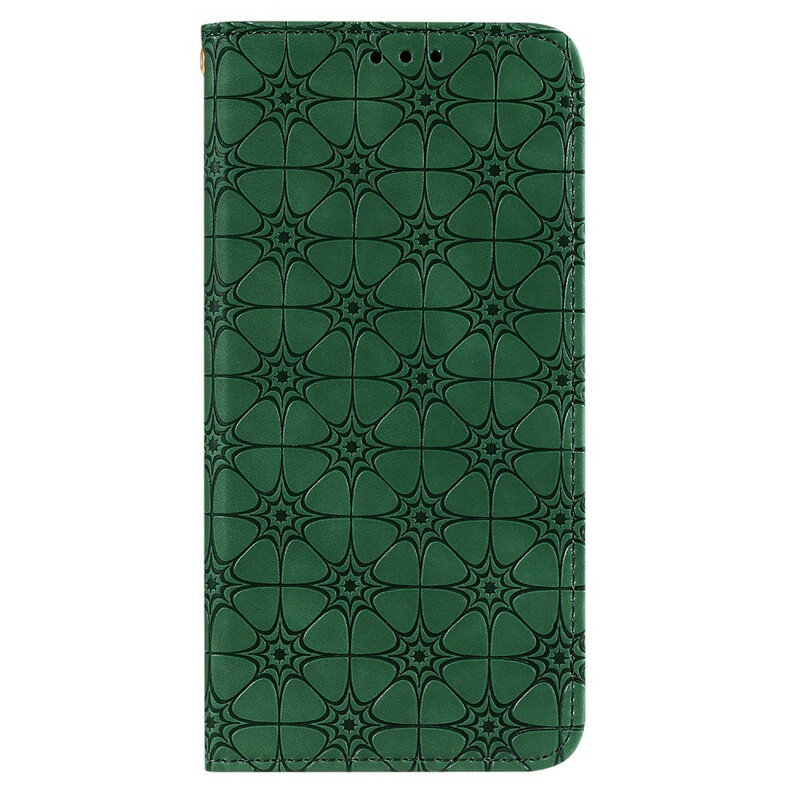 Flip Cover Samsung Galaxy M11 Fleurs Baroques Flip Cover Samsung Galaxy M11 Fleurs Baroques