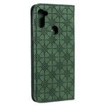 Flip Cover Samsung Galaxy M11 Fleurs Baroques Flip Cover Samsung Galaxy M11 Fleurs Baroques