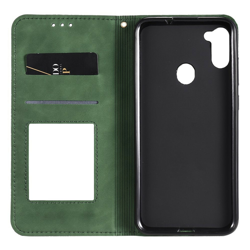 Flip Cover Samsung Galaxy M11 Fleurs Baroques Flip Cover Samsung Galaxy M11 Fleurs Baroques