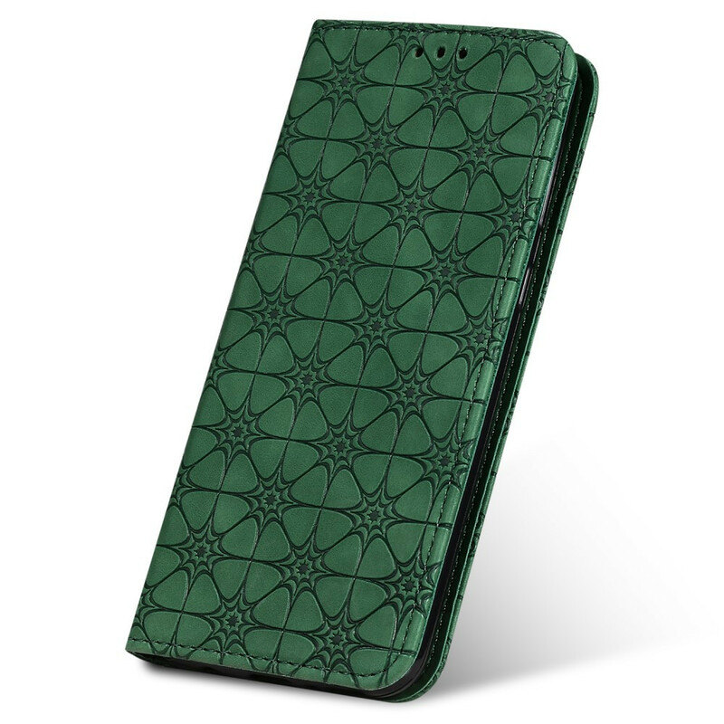 Flip Cover Samsung Galaxy M11 Fleurs Baroques Flip Cover Samsung Galaxy M11 Fleurs Baroques