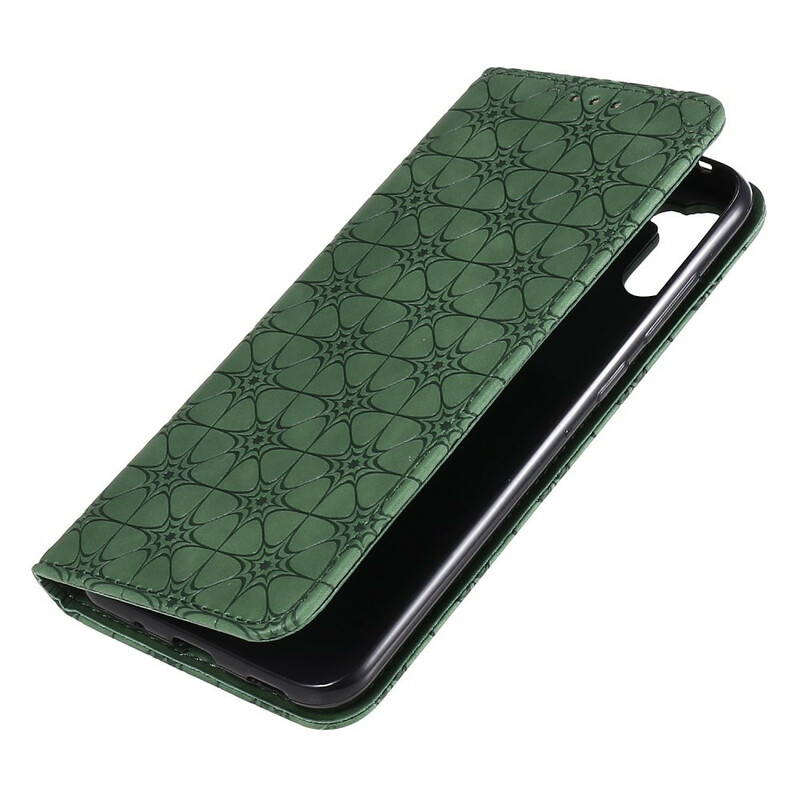 Flip Cover Samsung Galaxy M11 Fleurs Baroques Flip Cover Samsung Galaxy M11 Fleurs Baroques