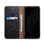 Flip Cover OnePlus Nord N100 Simili Cuir Ciré Flip Cover OnePlus Nord N100 Simili Cuir Ciré