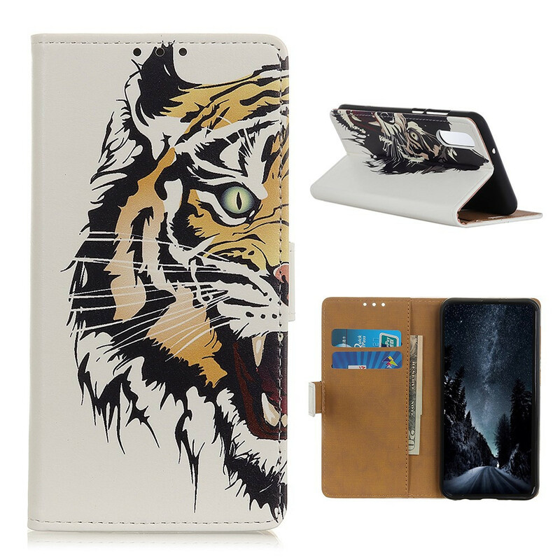 Housse Sony Xperia 5 II Tigre Féroce Housse Sony Xperia 5 II Tigre Féroce