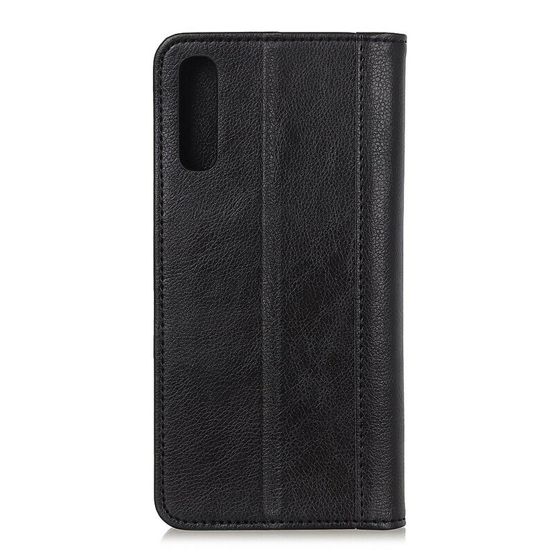 Flip Cover Sony Xperia 5 II Version Cuir Fendu Flip Cover Sony Xperia 5 II Version Cuir Fendu