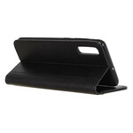 Flip Cover Sony Xperia 5 II Version Cuir Fendu Flip Cover Sony Xperia 5 II Version Cuir Fendu