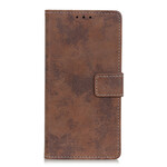 Housse Sony Xperia 5 II Effet Cuir Vintage Housse Sony Xperia 5 II Effet Cuir Vintage