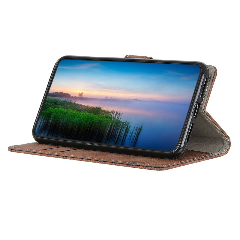 Housse Sony Xperia 5 II Effet Cuir Vintage Housse Sony Xperia 5 II Effet Cuir Vintage