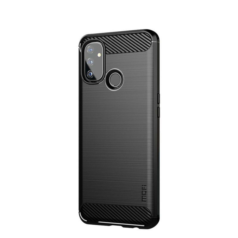 Coque OnePlus Nord N100 Fibre Carbone Brossée MOFI