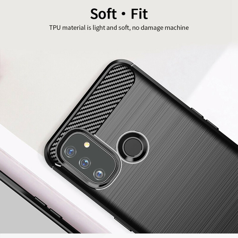 Coque OnePlus Nord N100 Fibre Carbone Brossée MOFI Coque OnePlus Nord N100 Fibre Carbone Brossée MOFI