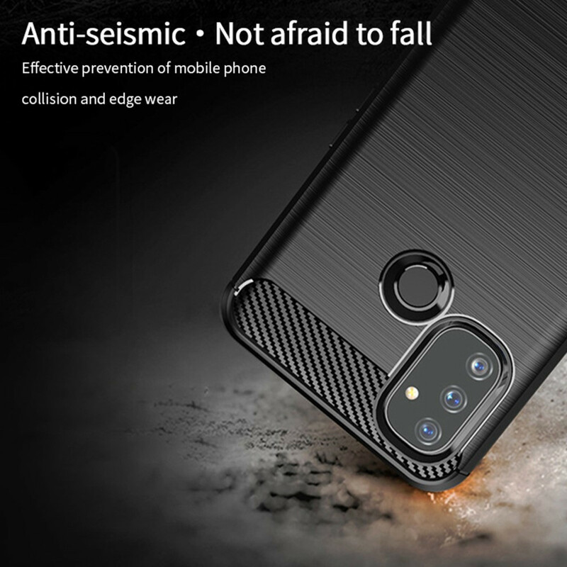 Coque OnePlus Nord N100 Fibre Carbone Brossée MOFI Coque OnePlus Nord N100 Fibre Carbone Brossée MOFI