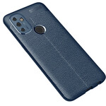 Coque OnePlus Nord N100 Effet Cuir Litchi Double Line Coque OnePlus Nord N100 Effet Cuir Litchi Double Line