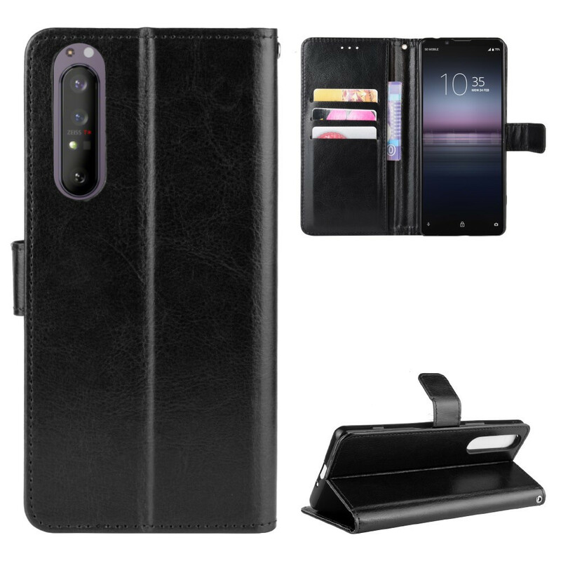 Housse Sony Xperia 5 II Simili Cuir Flashy Housse Sony Xperia 5 II Simili Cuir Flashy
