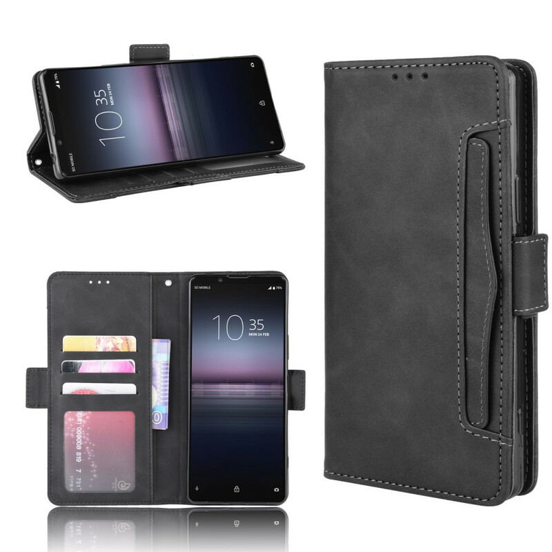Housse Sony Xperia 5 II Classe Première Multi-Cartes Housse Sony Xperia 5 II Classe Première Multi-Cartes
