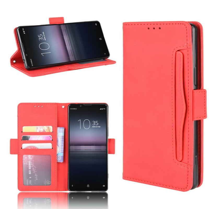 Housse Sony Xperia 5 II Classe Première Multi-Cartes Housse Sony Xperia 5 II Classe Première Multi-Cartes