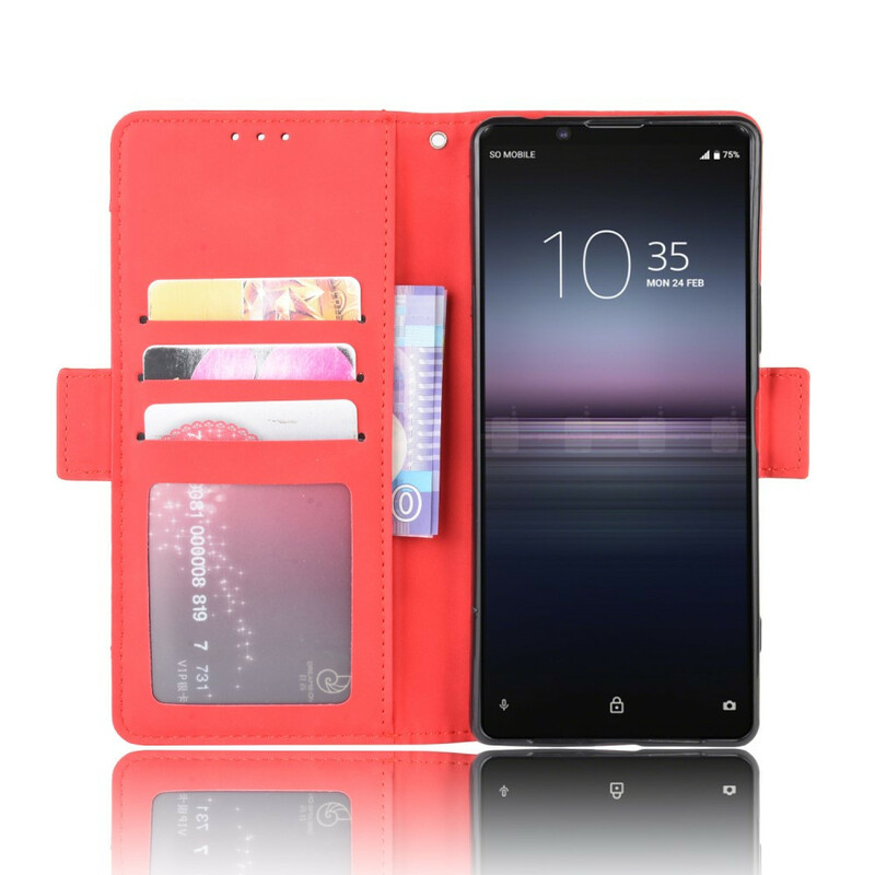 Housse Sony Xperia 5 II Classe Première Multi-Cartes Housse Sony Xperia 5 II Classe Première Multi-Cartes