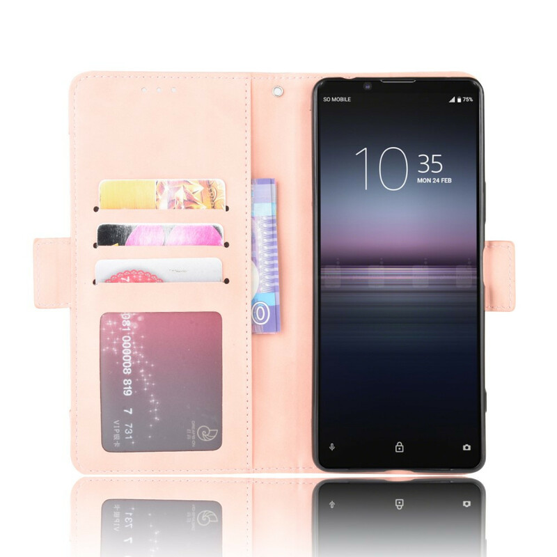 Housse Sony Xperia 5 II Classe Première Multi-Cartes Housse Sony Xperia 5 II Classe Première Multi-Cartes
