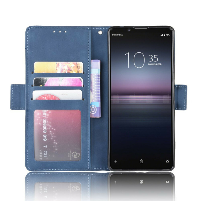 Housse Sony Xperia 5 II Classe Première Multi-Cartes Housse Sony Xperia 5 II Classe Première Multi-Cartes