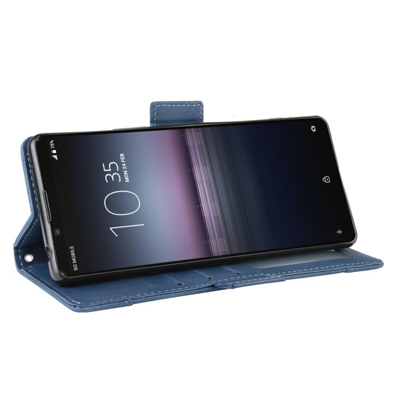 Housse Sony Xperia 5 II Classe Première Multi-Cartes Housse Sony Xperia 5 II Classe Première Multi-Cartes