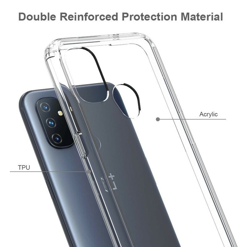 Coque OnePlus Nord N100 Transparente Conception Hybride Coque OnePlus Nord N100 Transparente Conception Hybride
