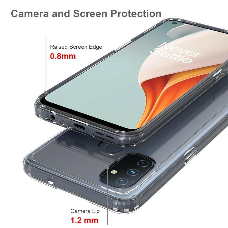 Coque OnePlus Nord N100 Transparente Conception Hybride Coque OnePlus Nord N100 Transparente Conception Hybride