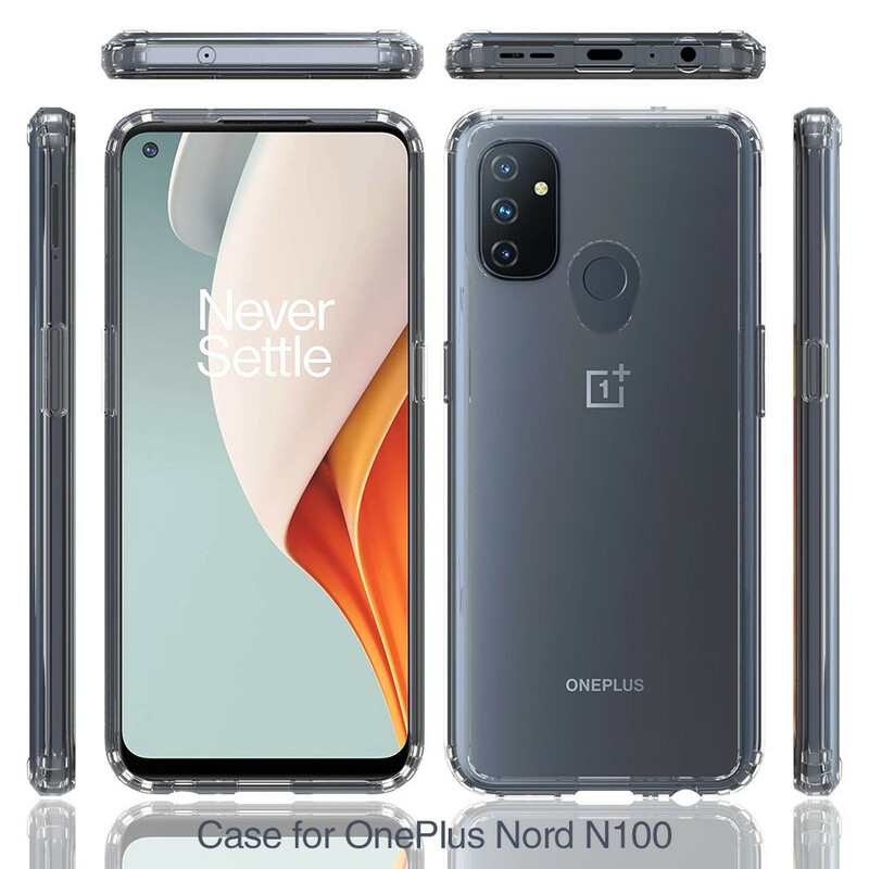 Coque OnePlus Nord N100 Transparente Conception Hybride Coque OnePlus Nord N100 Transparente Conception Hybride