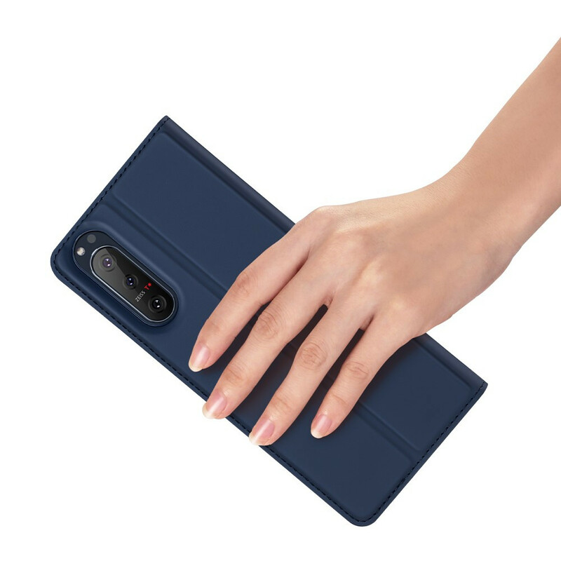 Flip Cover Sony Xperia 5 II Skin Pro DUX DUCIS Flip Cover Sony Xperia 5 II Skin Pro DUX DUCIS