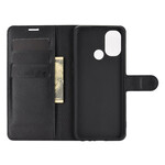 Housse OnePlus Nord N100 Effet Litchi Classique Housse OnePlus Nord N100 Effet Litchi Classique