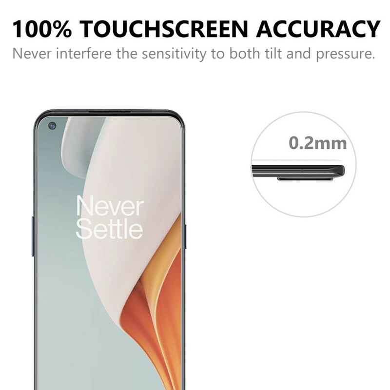 Protection verre trempé Arc Edge (0.2mm) pour l’écran du OnePlus Nord N100