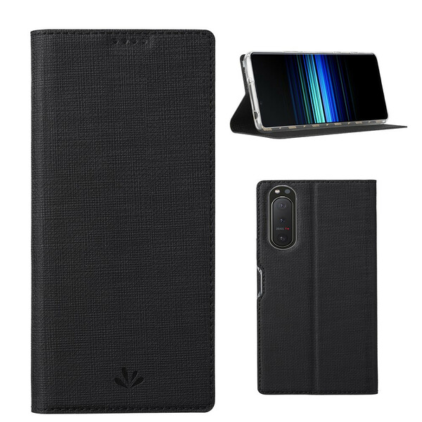 Flip Cover Sony Xperia 5 II Texturée VILI DMX