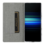 Flip Cover Sony Xperia 5 II Texturée VILI DMX