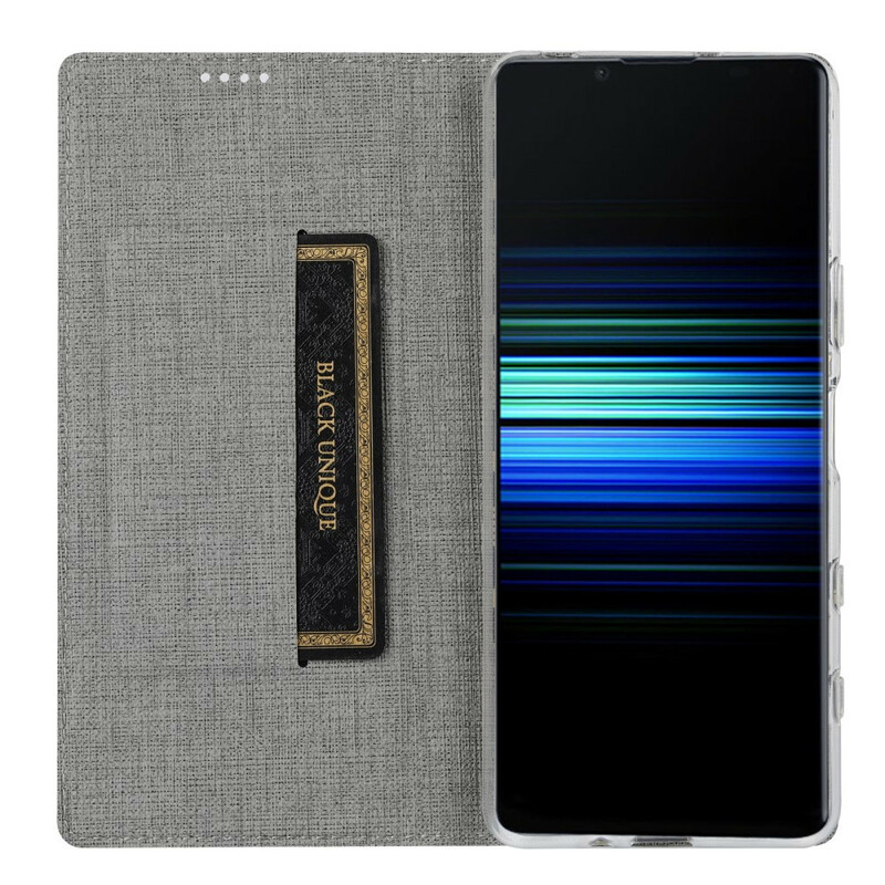 Flip Cover Sony Xperia 5 II Texturée VILI DMX