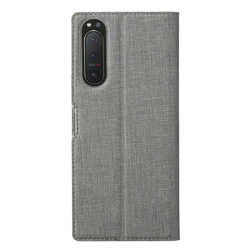 Flip Cover Sony Xperia 5 II Texturée VILI DMX