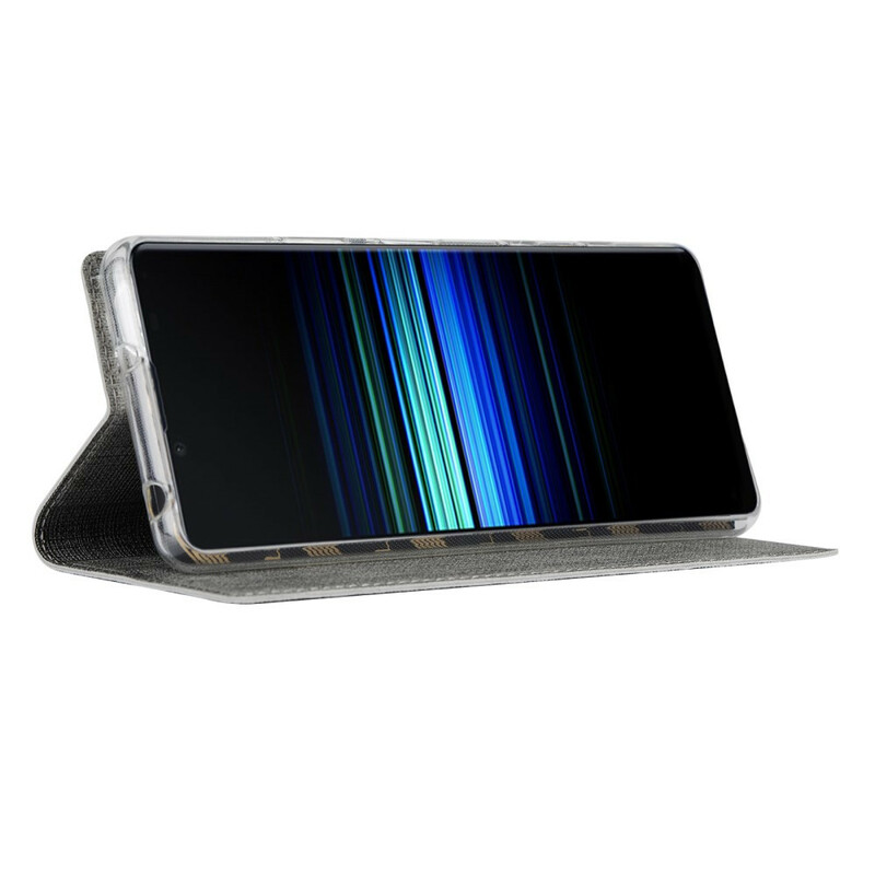 Flip Cover Sony Xperia 5 II Texturée VILI DMX