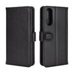Housse Sony Xperia 5 II Cuir Fendu Housse Sony Xperia 5 II Cuir Fendu