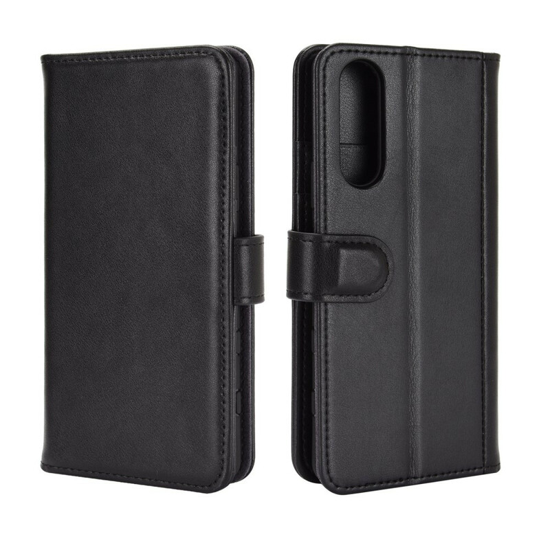 Housse Sony Xperia 5 II Cuir Fendu Housse Sony Xperia 5 II Cuir Fendu